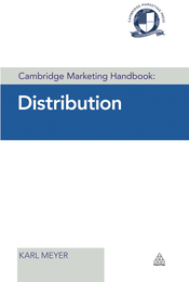 Cambridge Marketing Handbook: Distribution, ed. , v. 
