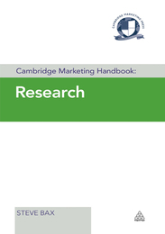 Cambridge Marketing Handbook: Research, ed. , v. 