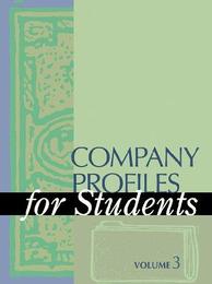 Company Profiles for Students, ed. , v. 