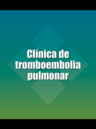 Clínica de tromboembolia pulmonar, ed. , v. 