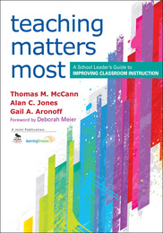 Teaching Matters Most, ed. , v. 