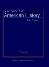Dictionary of American History, ed. 3, v. 