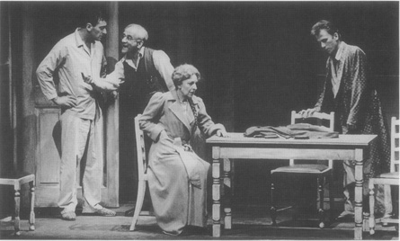 A scene from the 1979 production at the National Theatre in London