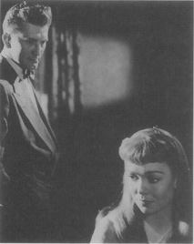Jane Wyman and Kirk Douglas in the 1950 film adaptation.