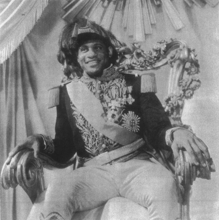 A 1933 production featuring Paul Robeson as the Emperor Brutus Jones, the second notable actorfollowing Charles Gilpinto essay the role