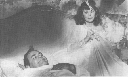 A scene from the film adaptation starring Jonathan Winters as the titular Dad and Rosalind Russell as Madame Rosepettle