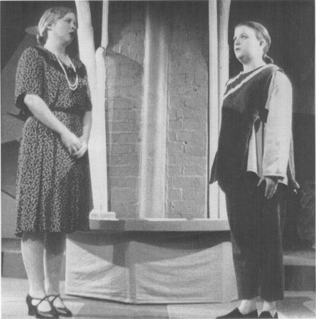 A scene from a production of Capeks play