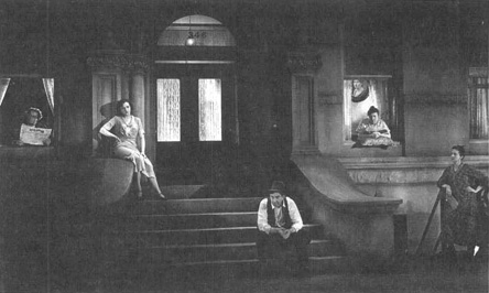 A scene from United Artists 1931 film adaptation of Street Scene.