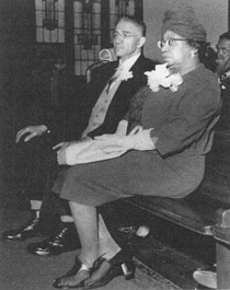 Marita Bonner and her husband, William Occomy