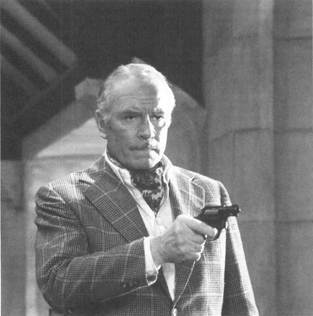 Laurence Olivier in a scene from the 1972 film adaptation of Sleuth