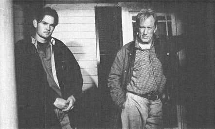 Henry Thomas, as Wesley, and James Wood, as Weston, in the 1994 film adaptation