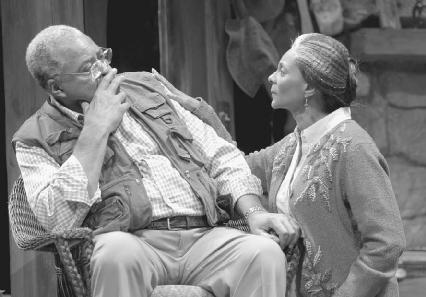 James Earl Jones and Leslie Uggams in a 2005 production of On Golden Pond