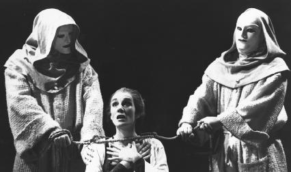 Harriet Walter, as the Duchess in the Royal Shakespeare Companys production of The Duchess of Malfi