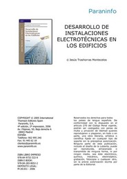 Desarrollo de instalaciones electrotécnicas en los edificios, ed. 4, v. 