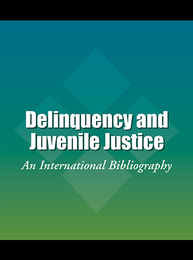 Delinquency and Juvenile Justice, ed. , v. 
