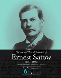 Diaries and Travel Journals of Ernest Satow: Volume VI (1900–1903), ed. , v. 1