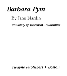 Barbara Pym, ed. , v. 