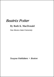 Beatrix Potter, ed. , v. 