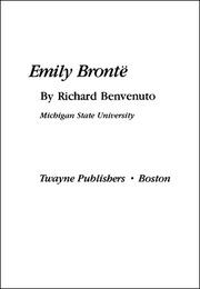 Emily Brontë, ed. , v. 