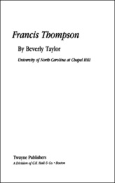 Francis Thompson, ed. , v. 