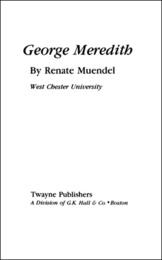 George Meredith, ed. , v. 