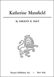 Katherine Mansfield, ed. , v. 