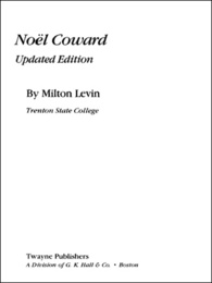 Noel Coward, ed. , v. 