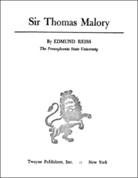Sir Thomas Malory, ed. , v. 
