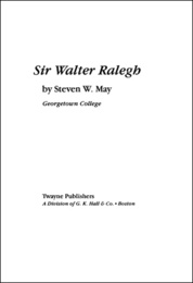 Sir Walter Ralegh, ed. , v. 
