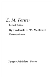 E. M. Forster, ed. , v. 
