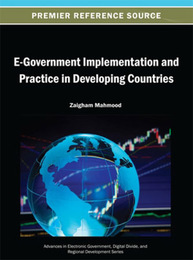 E-Government Implementation and Practice in Developing Countries, ed. , v. 