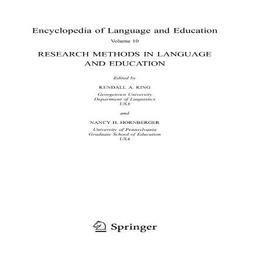 Encyclopedia of Language and Education, ed. 2, v. 