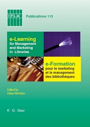 e-Learning for Management and Marketing in Libraries, ed. , v. 