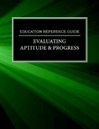 Evaluating Aptitude & Progess, ed. , v.  Cover