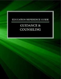 Guidance and Counseling, ed. , v. 