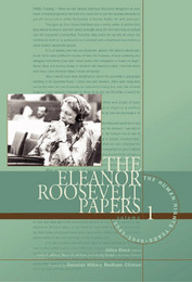 The Eleanor Roosevelt Papers, ed. , v. 1