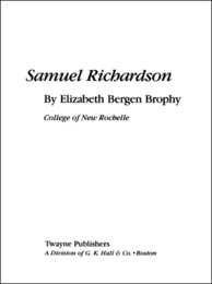 Samuel Richardson, ed. , v. 