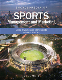 Encyclopedia of Sports Management and Marketing, ed. , v. 