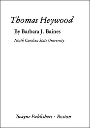 Thomas Heywood, ed. , v. 