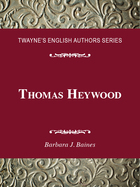 Thomas Heywood, ed. , v.  Cover