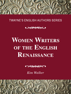 Women Writers of the English Renaissance, ed. , v.  Cover