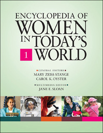 Encyclopedia of Women in Today's World, ed. , v. 