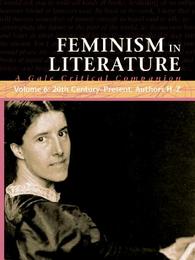 Feminism in Literature: A Gale Critical Companion, ed. , v. 