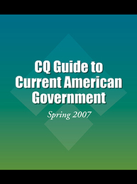 CQ Guide to Current American Government, ed. , v. 