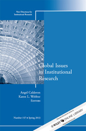 Global Issues in Institutional Research, ed. , v. 
