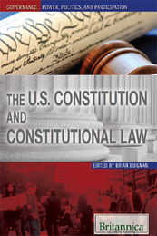 The U.S. Constitution and Constitutional Law, ed. , v. 