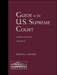 Guide to the U.S. Supreme Court, ed. 4, v. 