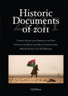 Historic Documents of 2011, ed. , v. 