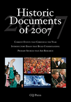 Historic Documents of 2007, ed. , v. 