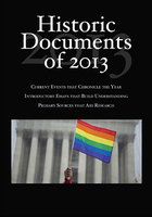 Historic Documents of 2013, ed. , v. 